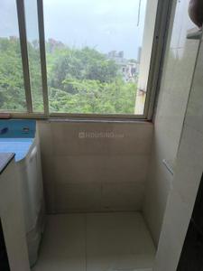 Balcony Image of 666 Sq.ft 1 BHK Apartment / Flat for rent in Kalp Capitol Flora And Capitol Icon 2, Sargasan Gandhinagar for Rs. 20000