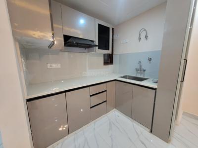 Kitchen Image of 900 Sq.ft 2 BHK Apartment / Flat for rent in Maestro Infra Tech Hargovind Enclave, Rajpur New Delhi for Rs. 18400