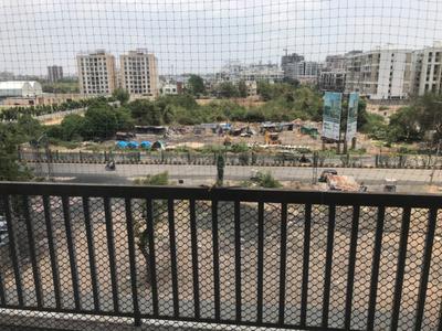Balcony Image of 1400 Sq.ft 3 BHK Apartment / Flat for rent in Harni Vadodara for Rs. 35000