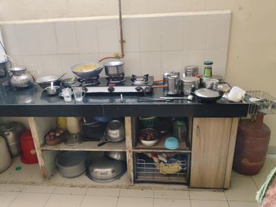 Kitchen Image of 1500 Sq.ft 3 BHK Apartment / Flat for sale in Tukoganj Indore for Rs. 7500000