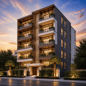Image of 1470 Sq.ft 3 BHK Apartment / Flat for sale in Manapakkam, Chennai for Rs. 16500000
