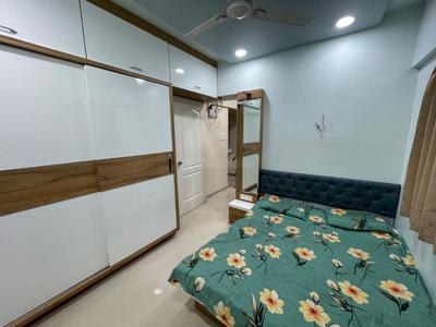 Bedroom Image of 750 Sq.ft 1 BHK Apartment / Flat for rent in Ashtavinayak City, Fursungi Pune for Rs. 19500
