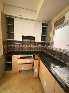 Kitchen Image of 1210 Sq.ft 3 BHK Builder Floor for rent in Signature Global Park 2 And 3, Sector 36 Sohna for Rs. 20000