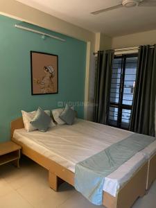 Bedroom Image of 350 Sq.ft 1 RK Builder Floor for rent in Scheme 78 Indore for Rs. 13000