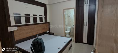 Bedroom Image of 644 Sq.ft 3 BHK Apartment / Flat for rent in Oro Elements, Jankipuram Lucknow for Rs. 18000