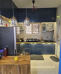 Kitchen Image of 650 Sq.ft 2 BHK Apartment / Flat for sale in Makarpura Vadodara for Rs. 4000000