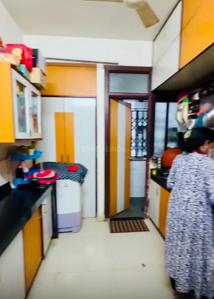 Kitchen Image of 1170 Sq.ft 2 BHK Apartment / Flat for sale in Vesu Surat for Rs. 5711111