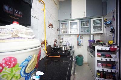 Kitchen Image of 1584 Sq.ft 2 BHK Penthouse for sale in Sargasan Gandhinagar for Rs. 7500000