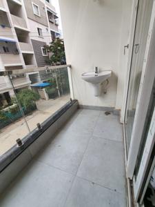 Balcony Image of 700 Sq.ft 1 BHK Apartment / Flat for rent in Gachibowli Hyderabad for Rs. 28500