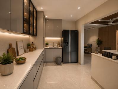 Kitchen Image of 2500 Sq.ft 4.5 BHK Builder Floor for rent in Sector 60 Gurgaon for Rs. 120000