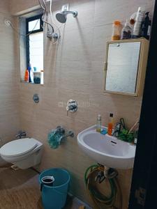 Bathroom Image of 606 Sq.ft 1 BHK Apartment / Flat for sale in Raunak Unnathi Woods, Kasarvadavali Thane for Rs. 6200000