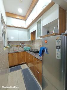 Kitchen Image of 530 Sq.ft 1 BHK Apartment / Flat for rent in Gaurs 14th Avenue, Noida Extension Greater Noida for Rs. 23000