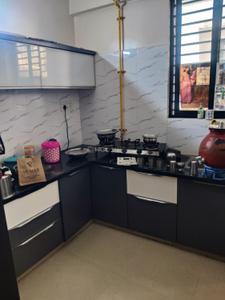 Kitchen Image of 1945 Sq.ft 3 BHK Duplex for sale in Sargasan Gandhinagar for Rs. 7000000