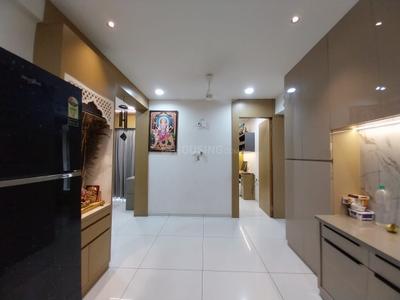 Kitchen Image of 1900 Sq.ft 3 BHK Apartment / Flat for sale in Raama Skyz, Sama Savli Vadodara for Rs. 7500000