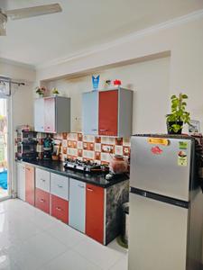 Kitchen Image of 1050 Sq.ft 2 BHK Apartment / Flat for rent in Vardhman Sampada, Girdharipura Jaipur for Rs. 13500
