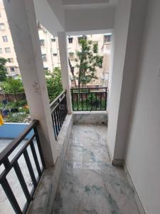 Balcony Image of 1086 Sq.ft 3 BHK Apartment / Flat for sale in Teghoria Kolkata for Rs. 6600000