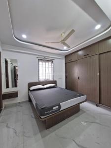 Bedroom Image of 700 Sq.ft 1 BHK Apartment / Flat for rent in Madhapur Hyderabad for Rs. 33000