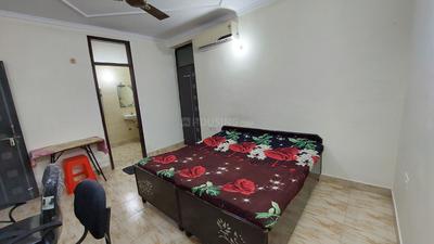 Bedroom Image of 900 Sq.ft 1 RK Independent House for rent in Model Town New Delhi for Rs. 15000