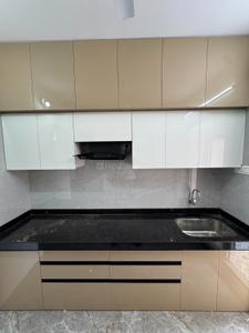 Kitchen Image of 1310 Sq.ft 2 BHK Apartment / Flat for rent in Shreenathji Delta Riviera, Ulwe Navi Mumbai for Rs. 60000
