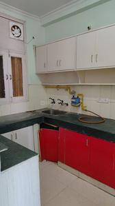 Kitchen Image of 1250 Sq.ft 2 BHK Builder Floor for rent in Sector 45 Noida for Rs. 30000