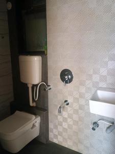 Common Bathroom Image of 785 Sq.ft 1 BHK Apartment / Flat for sale in Sai Om Sai Towers, Ambernath East Ambernath for Rs. 2575000