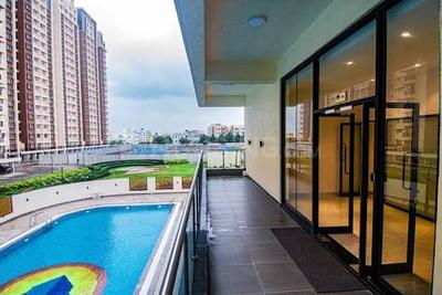 Balcony Image of 1568 Sq.ft 3 BHK Apartment / Flat for sale in Karapakkam Chennai for Rs. 16100000