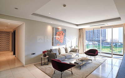 Living Room Image of 1633 Sq.ft 3 BHK Apartment / Flat for sale in Baner Pune for Rs. 14100000