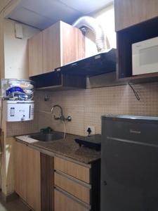 Kitchen Image of 454 Sq.ft 1 RK Apartment / Flat for rent in Supertech Eco Suites, Sector 137 Noida for Rs. 20000