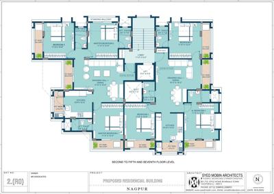 Image of 1500 Sq.ft 3 BHK Apartment / Flat for sale in Godhani, Nagpur for Rs. 5300000