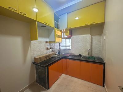 Kitchen Image of 1300 Sq.ft 3 BHK Apartment / Flat for rent in Chinar Park Kolkata for Rs. 25000