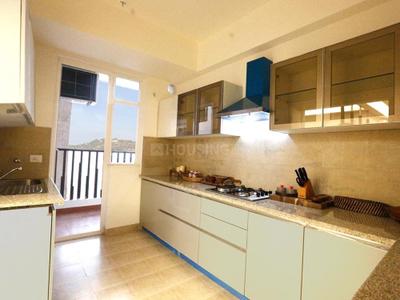 Kitchen Image of 1254 Sq.ft 3 BHK Apartment / Flat for rent in Mapsko Mount Ville, Sector 79 Gurgaon for Rs. 35499