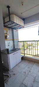 Balcony Image of 500 Sq.ft 1 BHK Builder Floor for rent in Mahalakshmi Nagar Indore for Rs. 21000
