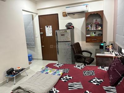 Bedroom Image of 400 Sq.ft 1 RK Apartment / Flat for rent in Malviya Nagar Jaipur for Rs. 20000