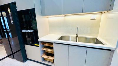 Kitchen Image of 1920 Sq.ft 3 BHK Apartment / Flat for sale in Peer Muchalla Zirakpur for Rs. 12290000