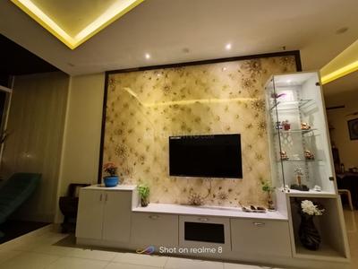 Hall Image of 1500 Sq.ft 3 BHK Apartment / Flat for rent in Brigade Panorama, Kambipura Bengaluru for Rs. 50000