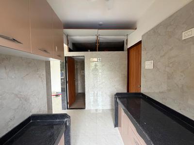 Kitchen Image of 750 Sq.ft 1 BHK Apartment / Flat for sale in Shree Mahavir Enclave C Wing, Vasai East Vasai for Rs. 3700000