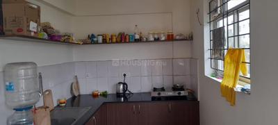 Kitchen Image of 860 Sq.ft 3 BHK Apartment / Flat for sale in Confident Atik, Sompura Bengaluru for Rs. 8000000