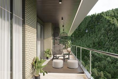 Balcony Image of 1594 Sq.ft 2 BHK Apartment / Flat for sale in Mussoorie Road Dehradun for Rs. 19000000