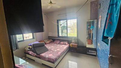 Bedroom Image of 1305 Sq.ft 3 BHK Apartment / Flat for rent in Shreeji Elevate, Indira Nagar Nashik for Rs. 22000