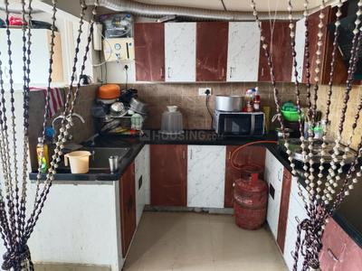 Kitchen Image of 1570 Sq.ft 3 BHK Apartment / Flat for sale in Paryavaran Balaji Apartments by Sai Paryavaran Constructions, Hegganahalli, Bengaluru North Bengaluru for Rs. 8900000