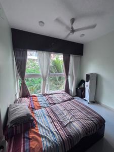Bedroom Image of 650 Sq.ft 1 BHK Apartment / Flat for rent in WJV Sai Aura, Pimple Saudagar Pune for Rs. 25000