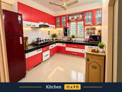 Kitchen Image of 1850 Sq.ft 3 BHK Apartment / Flat for sale in Shahibaug Ahmedabad for Rs. 17000000