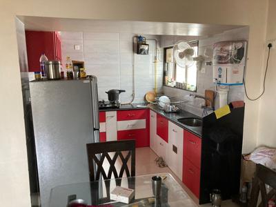 Kitchen Image of 1100 Sq.ft 2 BHK Apartment / Flat for sale in Shivalaya Shiwalay Society, Pashan Pune for Rs. 8600000