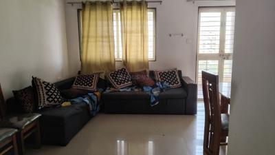 Living Room Image of 650 Sq.ft 1 BHK Apartment / Flat for rent in Hrutviin Unnati Avenue, Kondhwa Budruk Pune for Rs. 22000