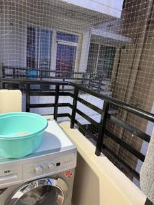 Balcony Image of 1400 Sq.ft 3 BHK Apartment / Flat for rent in Stellar Jeevan, Noida Extension Greater Noida for Rs. 29000