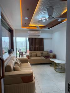 Hall Image of 1350 Sq.ft 2 BHK Apartment / Flat for rent in Pacifica Reflections, Vaishno Devi Circle Ahmedabad for Rs. 30000