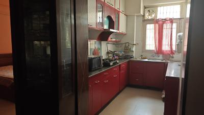 Kitchen Image of 1460 Sq.ft 3 BHK Apartment / Flat for rent in Express Garden, Indirapuram Ghaziabad for Rs. 45000