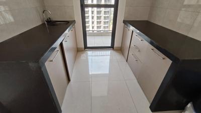Kitchen Image of 650 Sq.ft 1 BHK Apartment / Flat for rent in Shedung Navi Mumbai for Rs. 13000