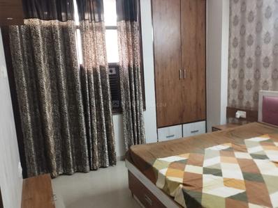 Bedroom Image of 1500 Sq.ft 3 BHK Apartment / Flat for rent in Arihant Vedang Heights, Sheopur Jaipur for Rs. 31000