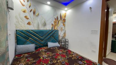 Bedroom Image of 650 Sq.ft 2 BHK Builder Floor for rent in Dwarka Mor New Delhi for Rs. 23500